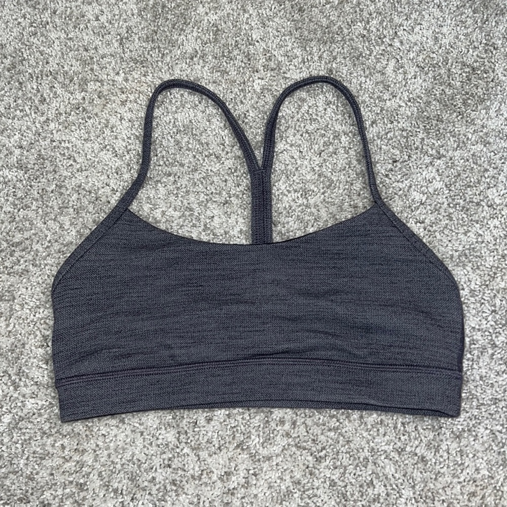 Grey lululemon bra